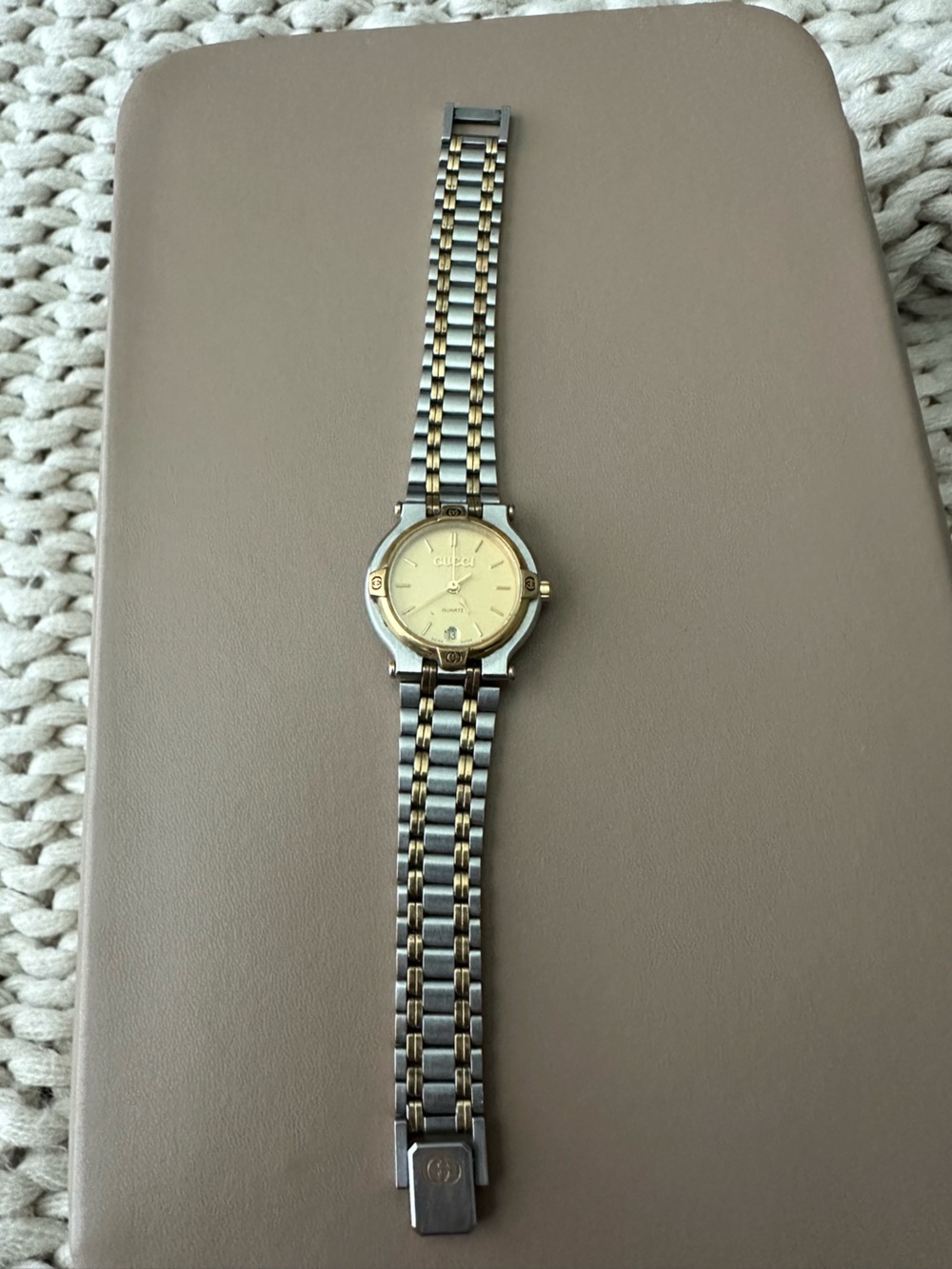 Gucci Two-Tone Gold and Silver Women's Watch